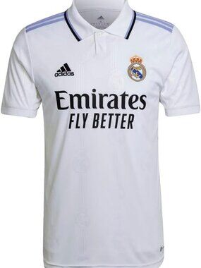 NEW ADIDAS REAL MADRID HOME WHITE MEN PLAYER VERSION SOCCER JERSEY 22/23